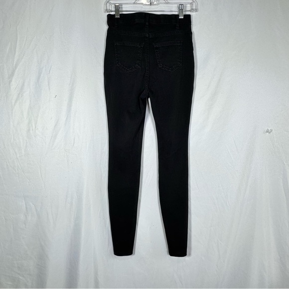 Time & Tru Black Denim Jeggings Sz XS - Picture 3 of 7